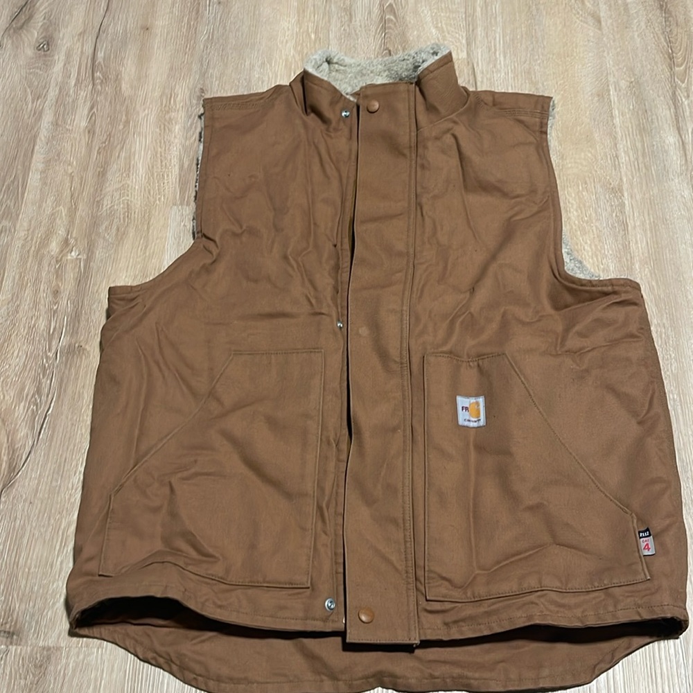 Carhartt Sherpa Lined Flame Resistant Vest